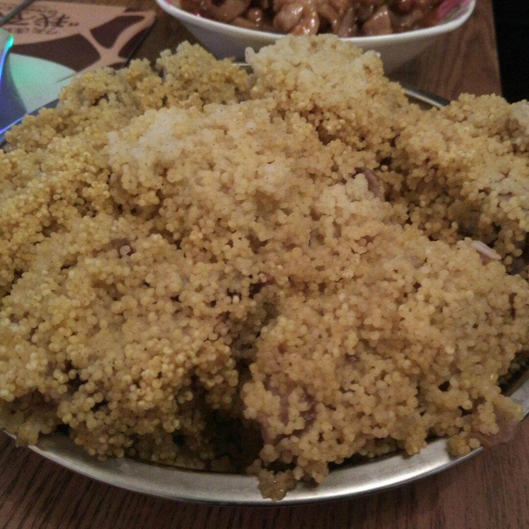 小米蒸排骨
