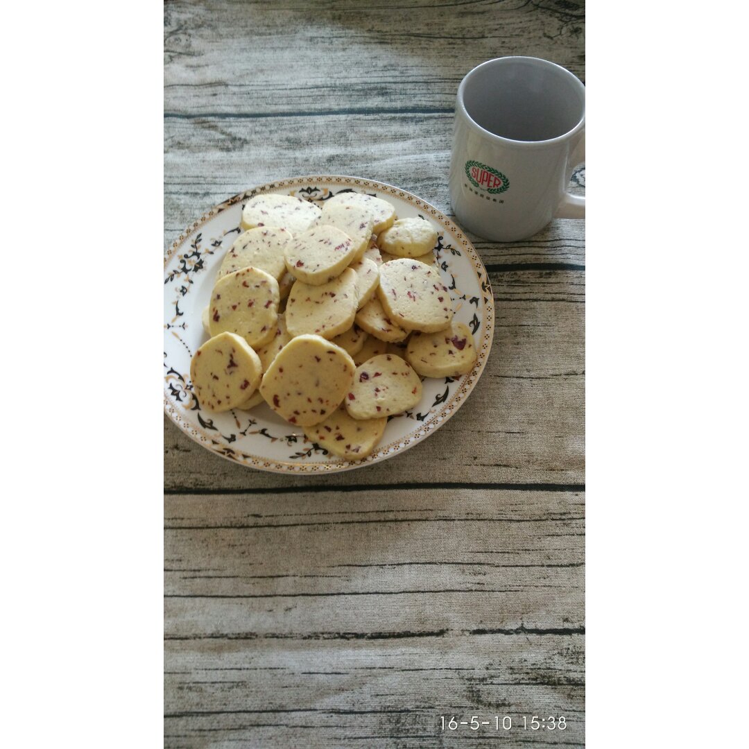 蔓越莓饼干--新手烘焙0压力 #皮黑森林#