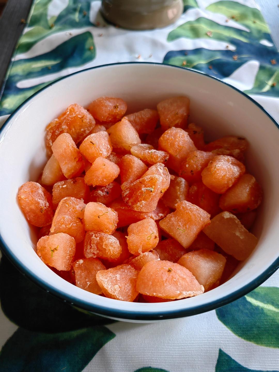 红心柚子皮糖-口感好颜值高，过年待客人人夸