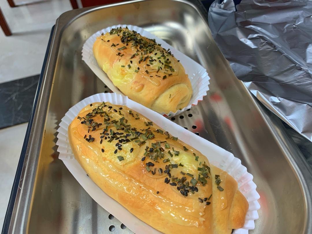 一次性发酵葱香芝士软包