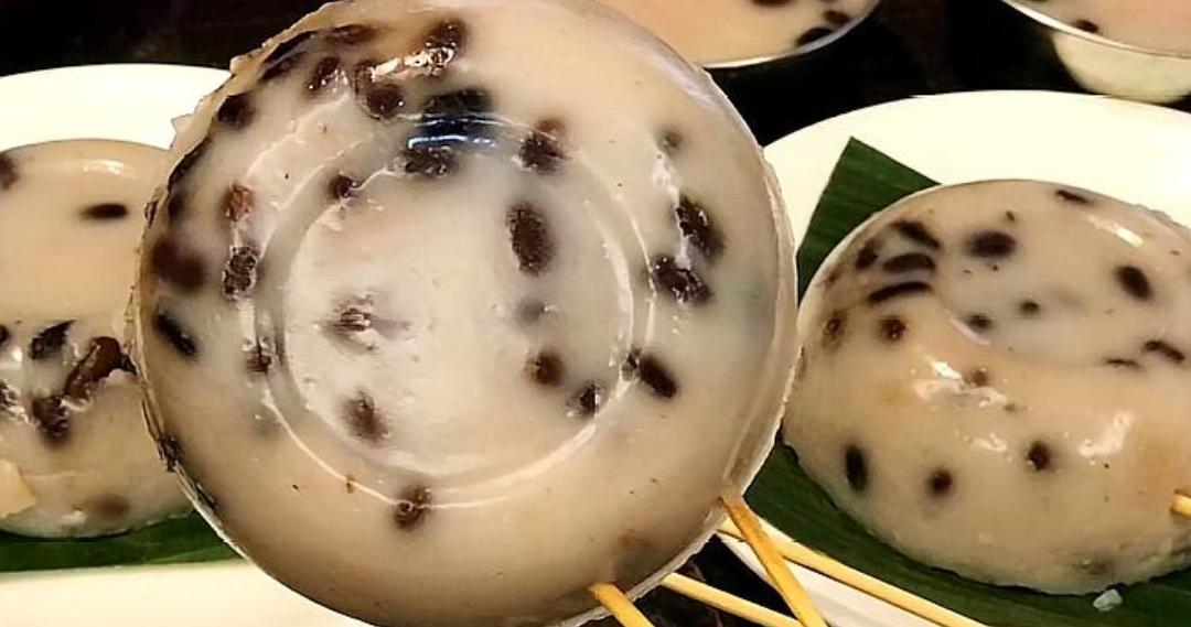 传统红豆钵仔糕