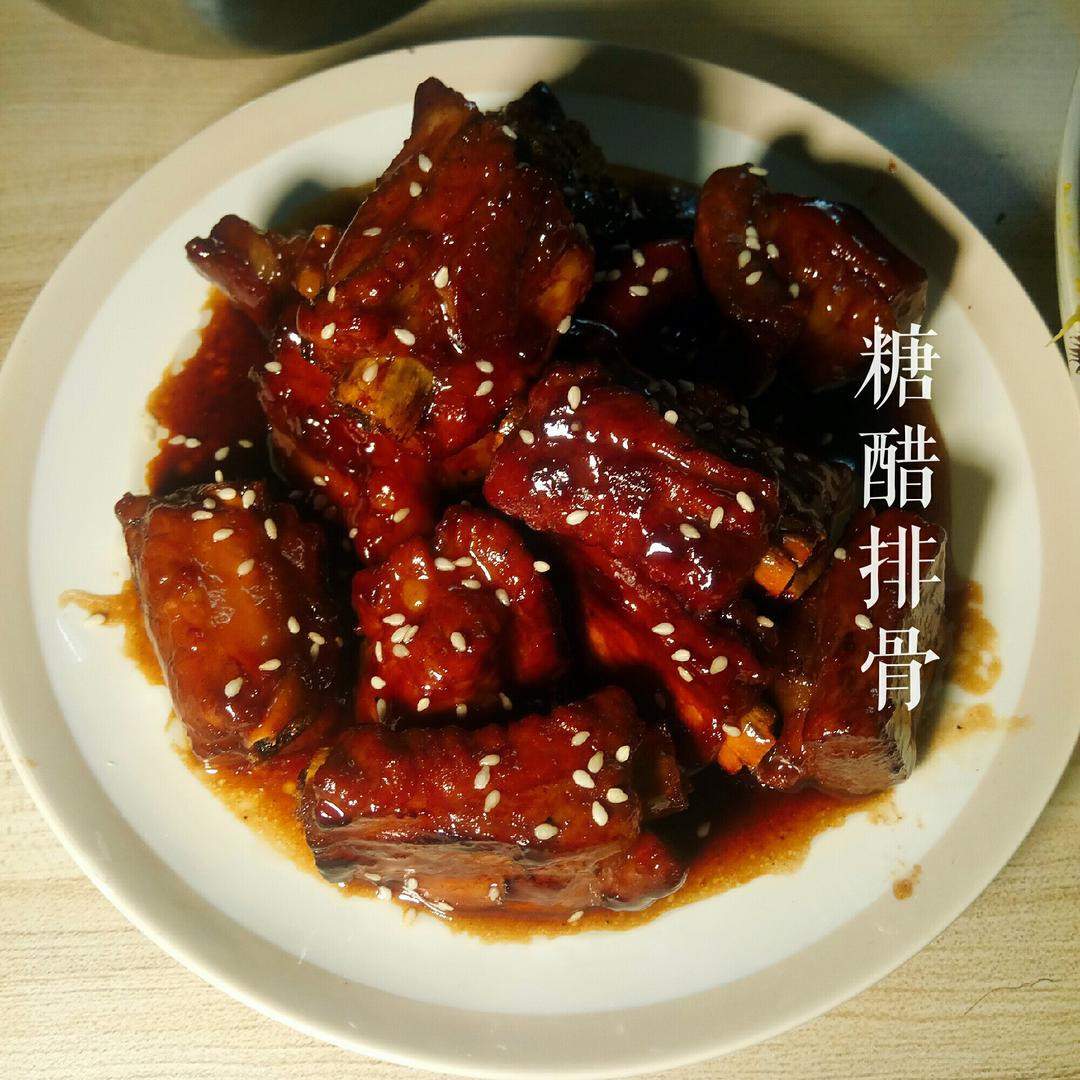懒人版糖醋排骨