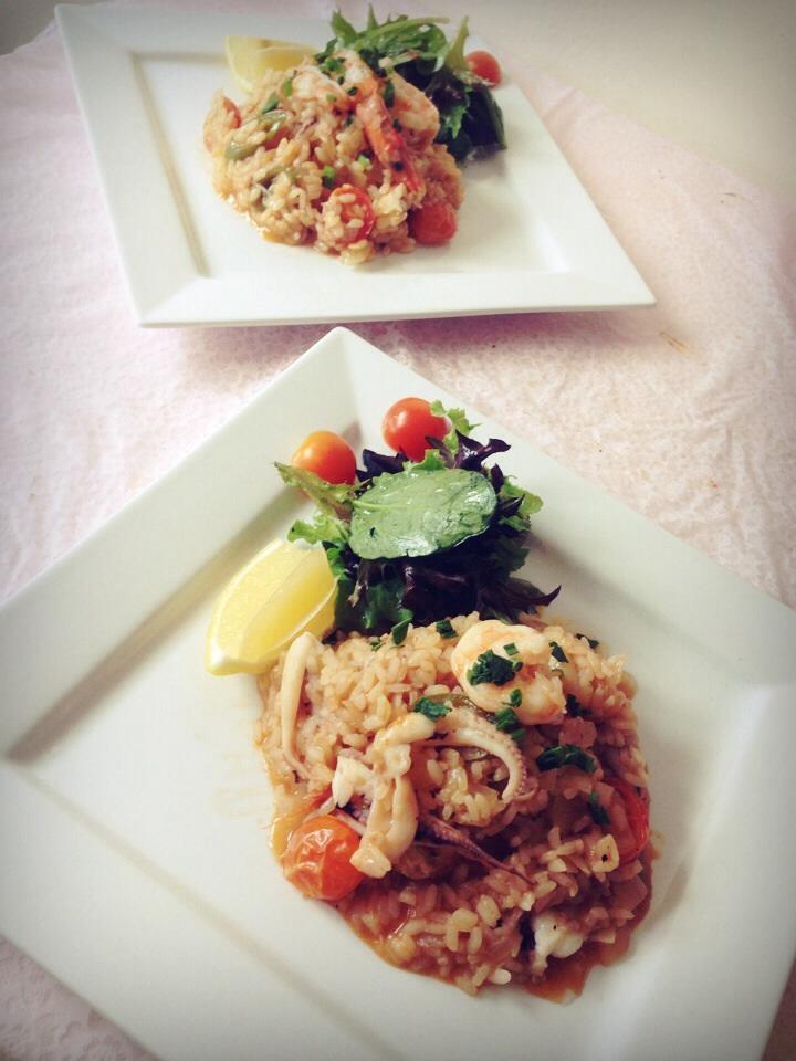 意式海鲜调味饭seafood risotto的做法