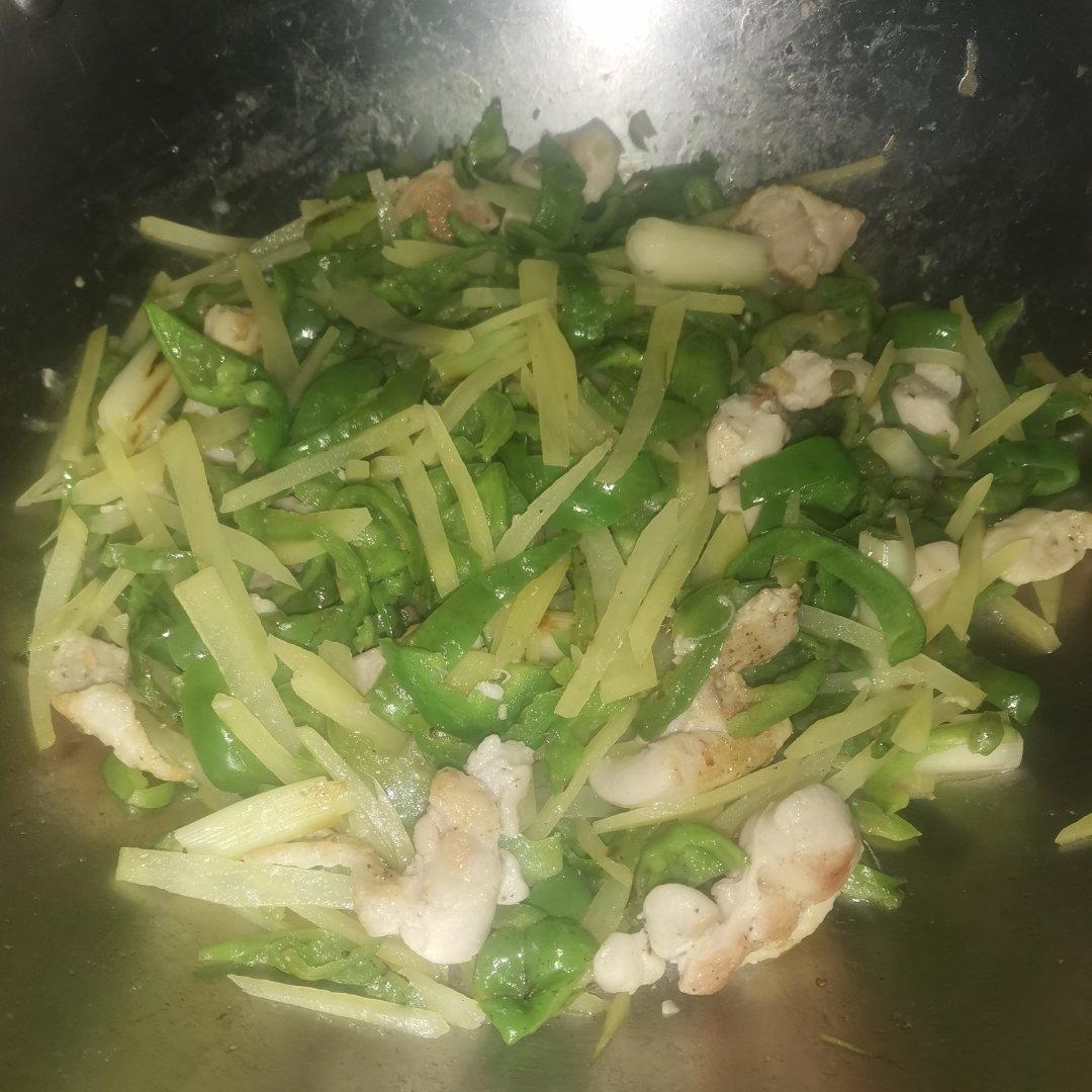 青椒土豆丝
