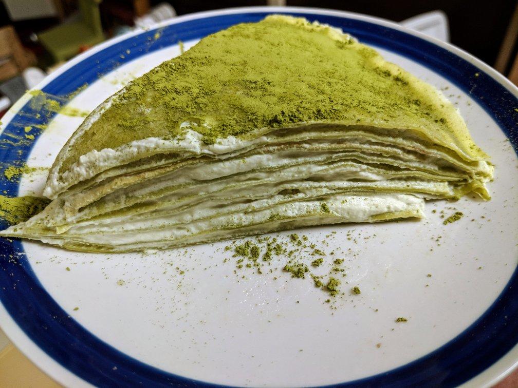 LADY M 抹茶千层可丽饼/千层蛋糕 Green Tea Mille Crepes