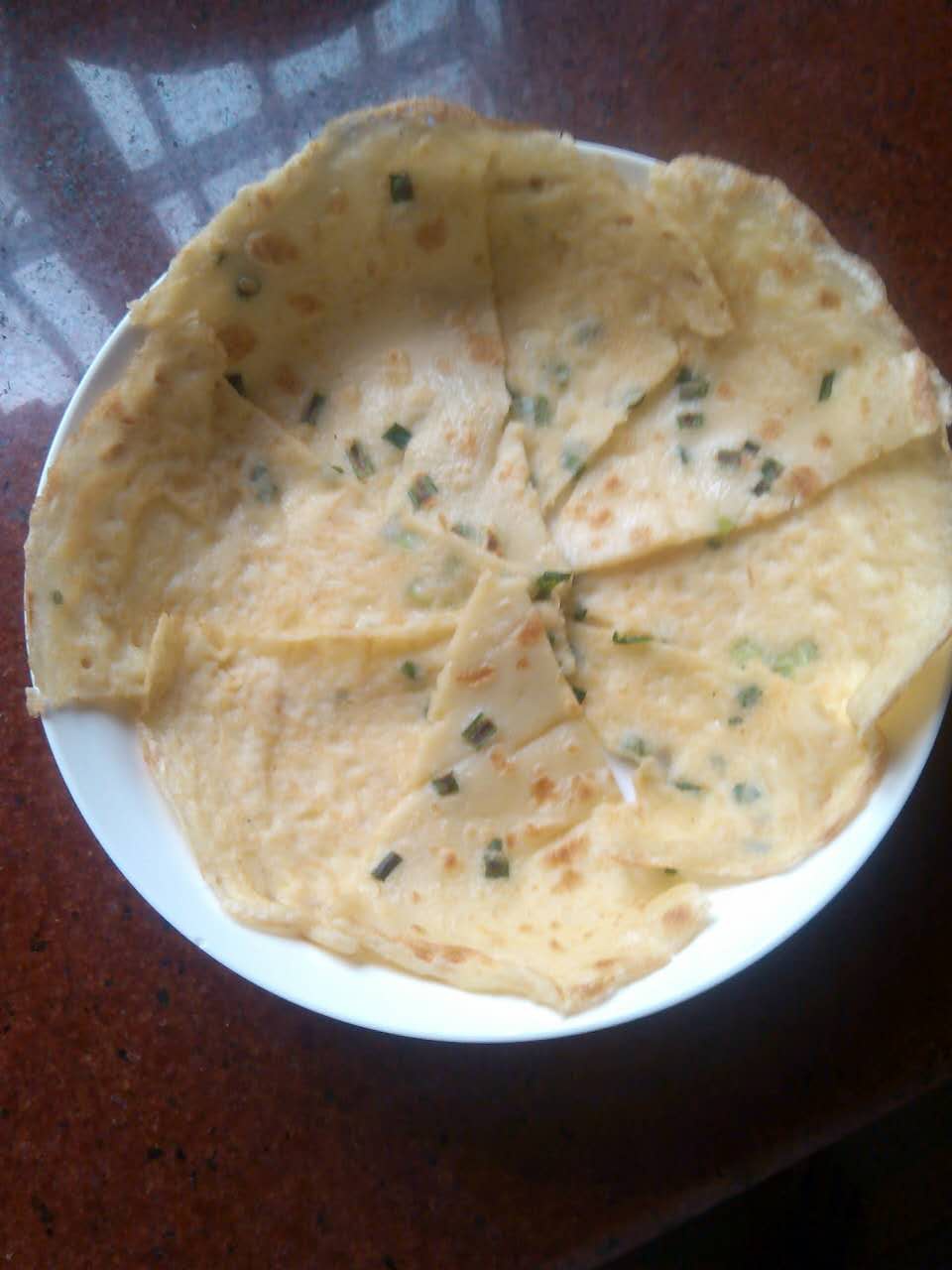 香葱鸡蛋饼