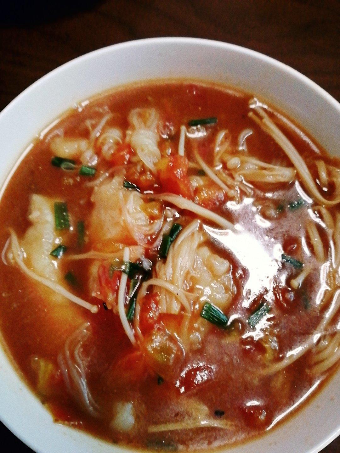 低脂食谱🌟番茄龙利鱼汤🌟低热量高蛋白