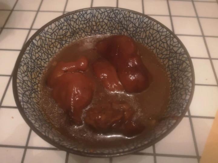 美味的家常菜：红烧猪蹄