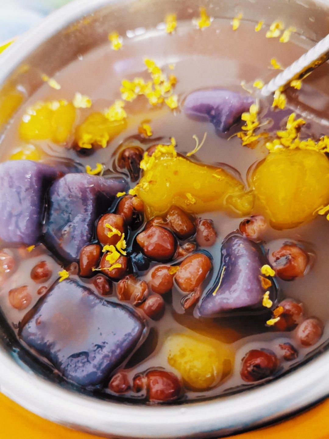 芋圆红豆汤
