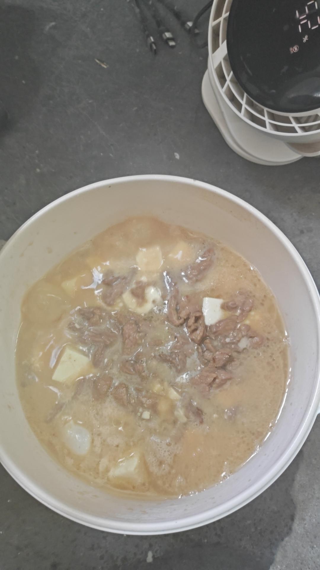 鸡蛋抱豆腐