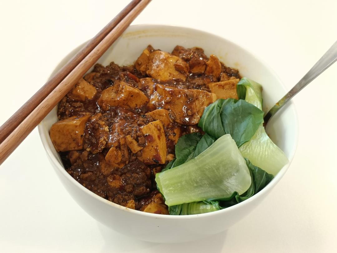 简单易学的下饭菜麻婆豆腐（素版）