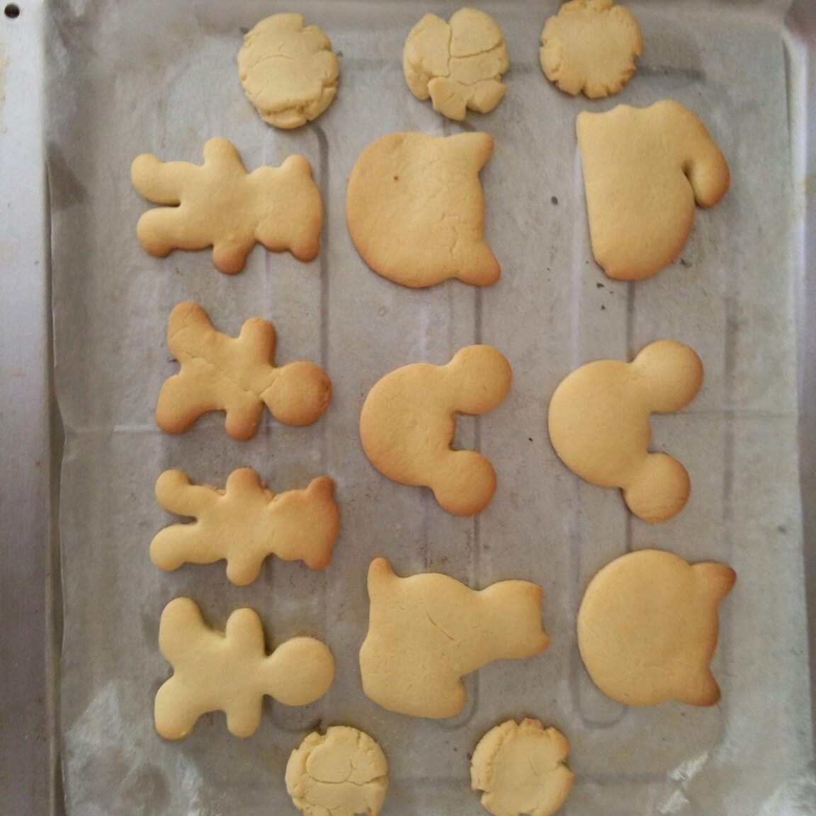 蛋黄纽扣小饼干