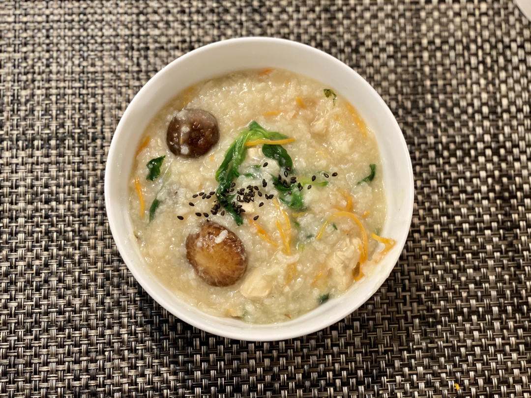 香菇鸡肉粥