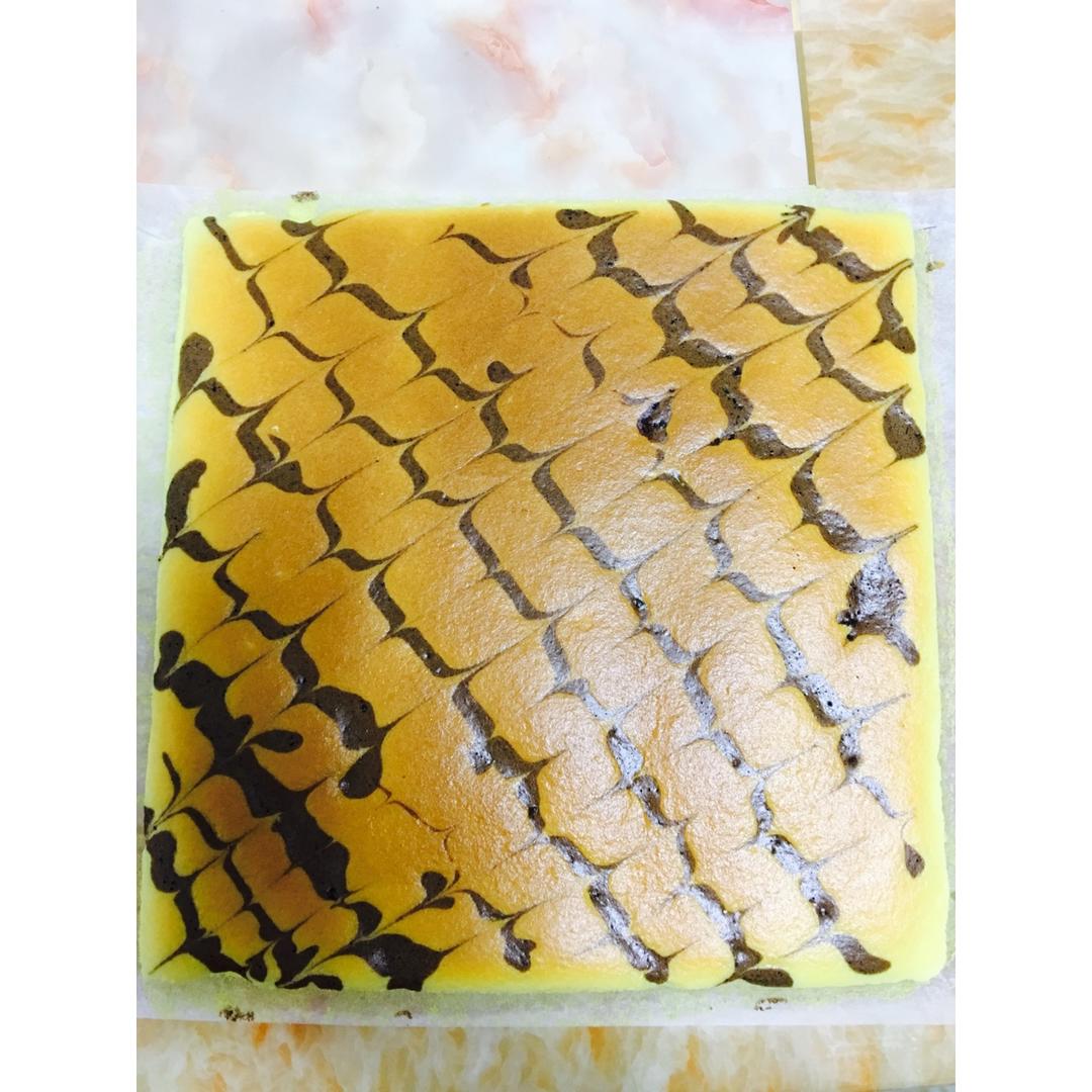 千叶纹蛋糕卷