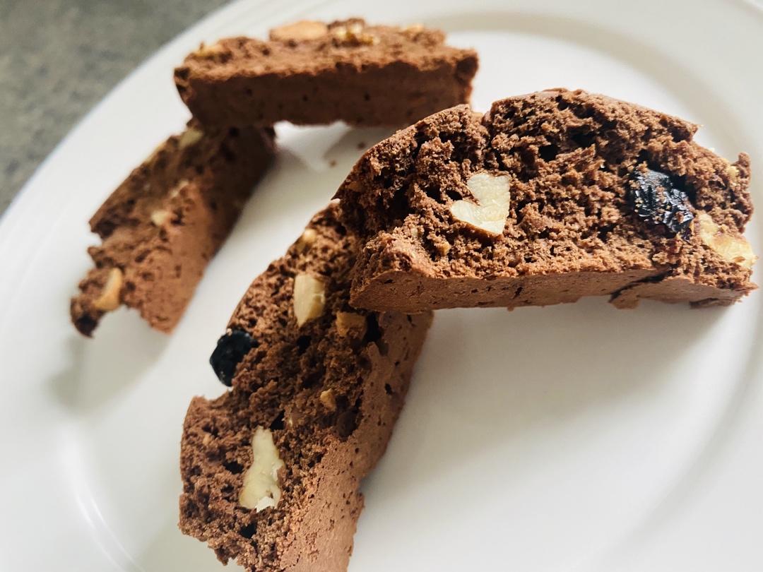 巧克力坚果意式脆饼