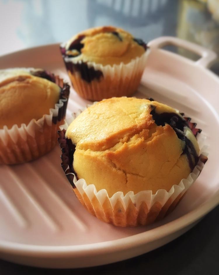 蓝莓玛芬蛋糕 Blueberry Muffin
