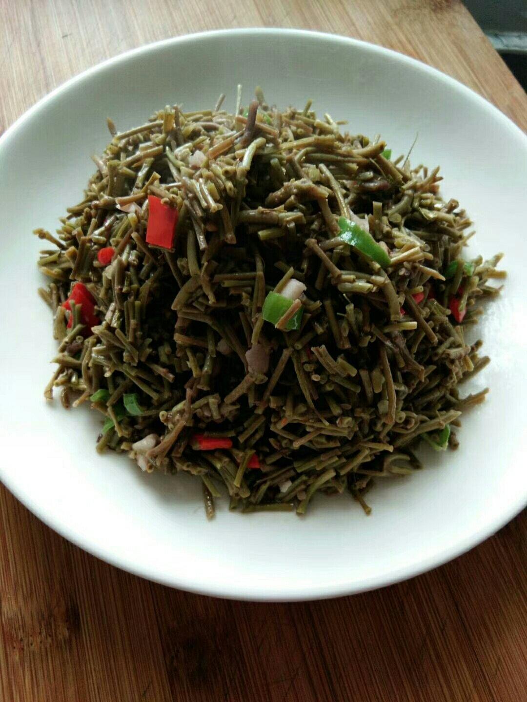 率真吴琴做的菱角菜