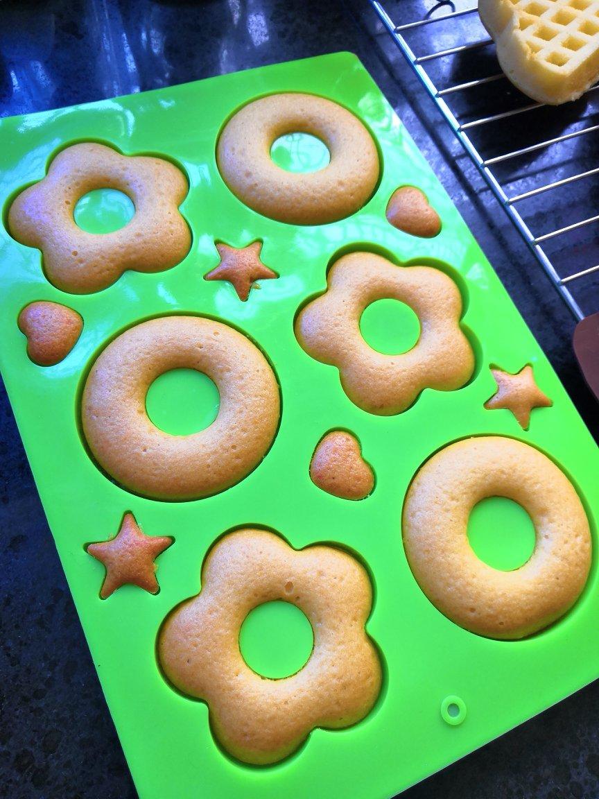 蜂蜜甜甜圈——烤箱版