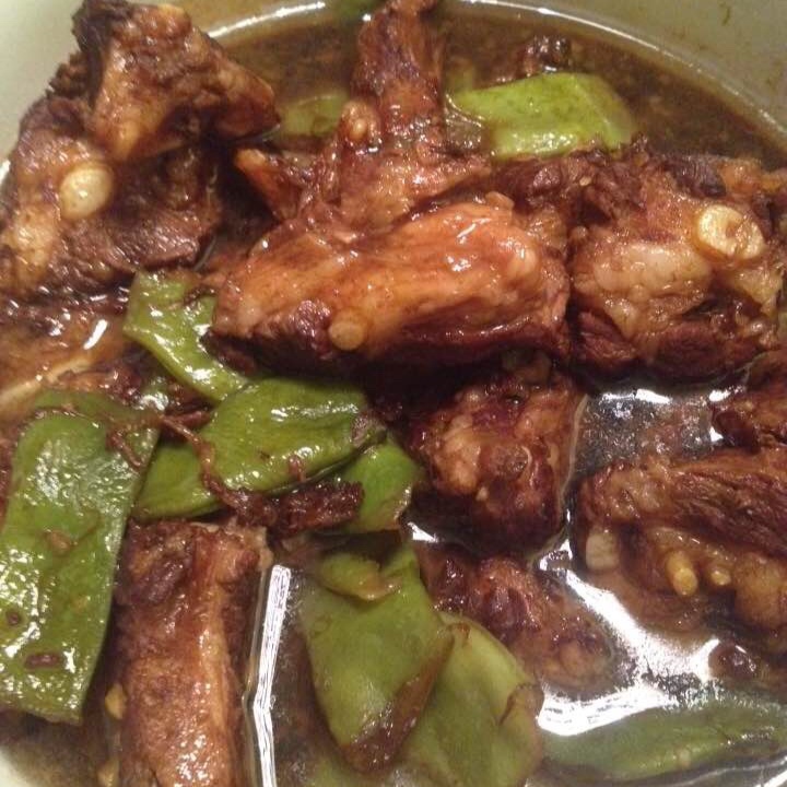 排骨炖豆角