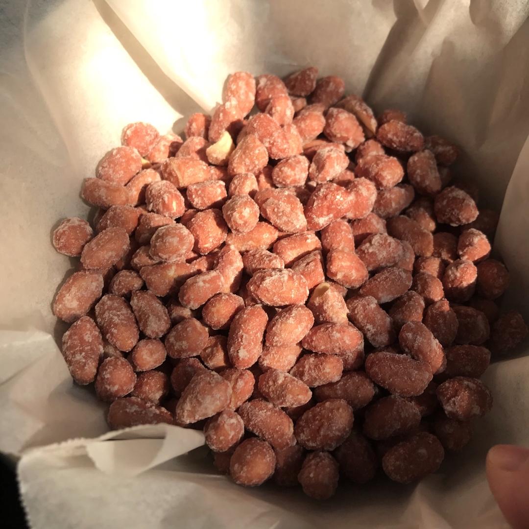 糖霜花生（花生粘）详细动图教你挂霜又薄又均匀的技巧