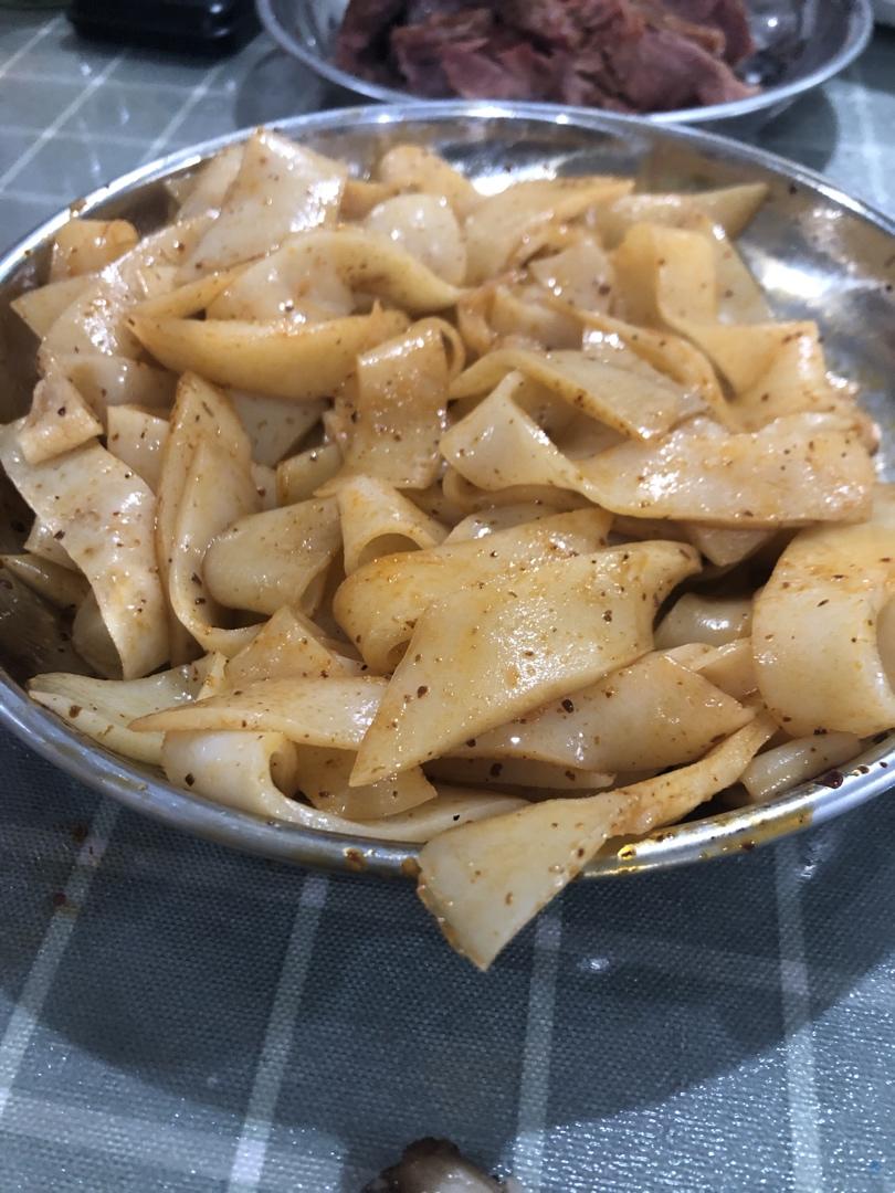 快手凉皮（附视频。不洗面筋。）