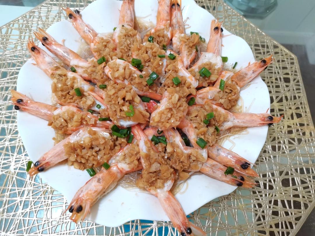 蒜蓉粉丝蒸虾