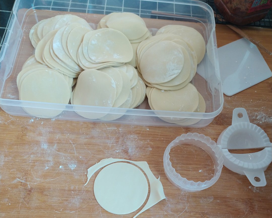 压面机版饺子皮的做法