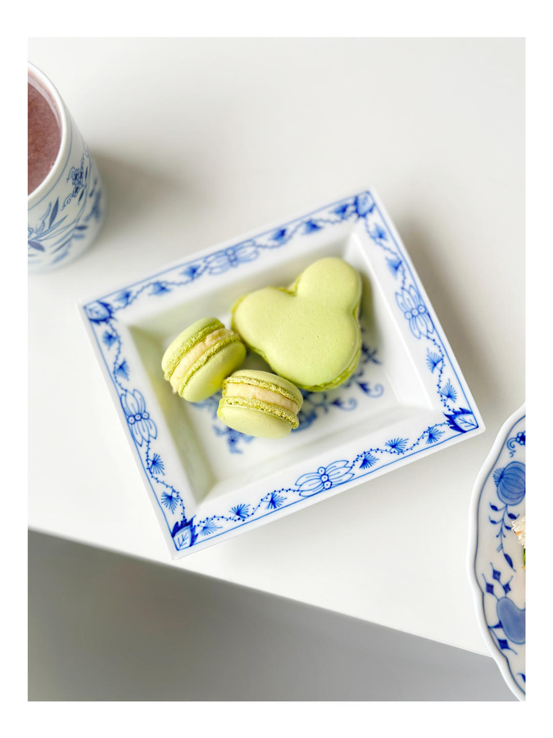 抹茶马卡龙（意式）
