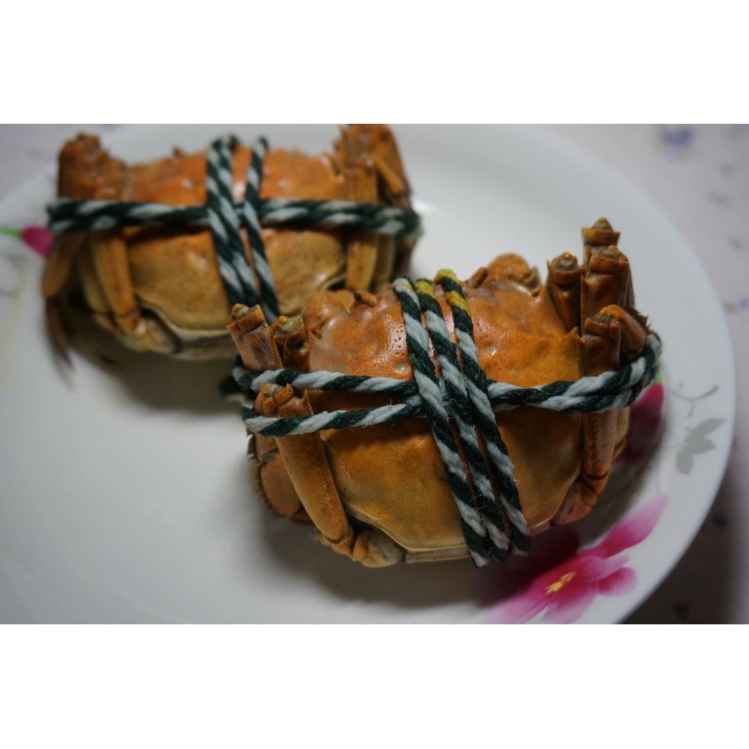清蒸大闸蟹