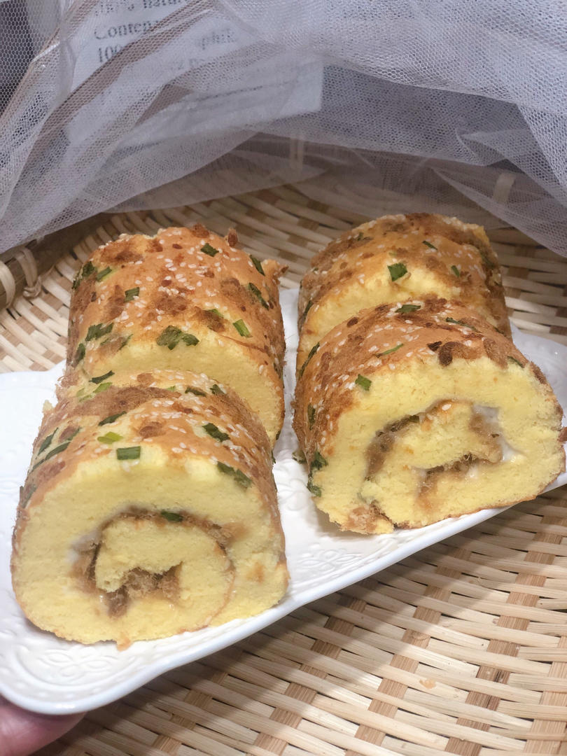 怎么卷都不裂的肉松蛋糕卷