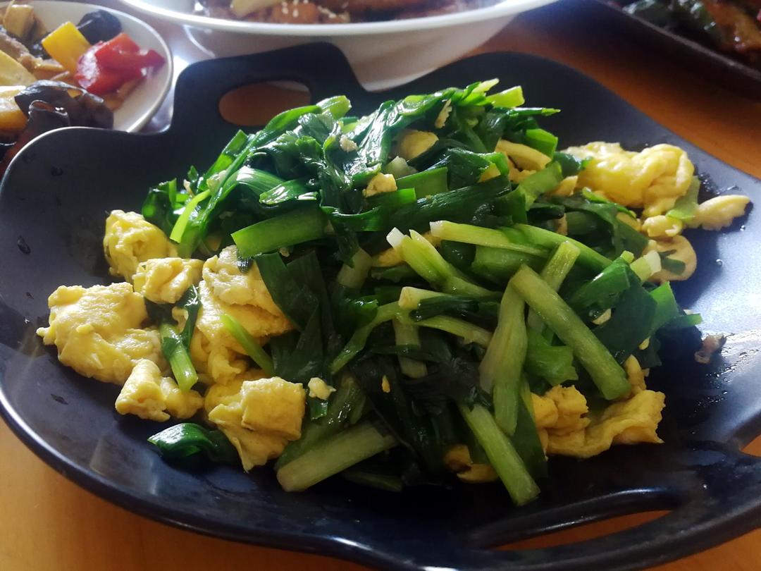 韭菜炒鸡蛋