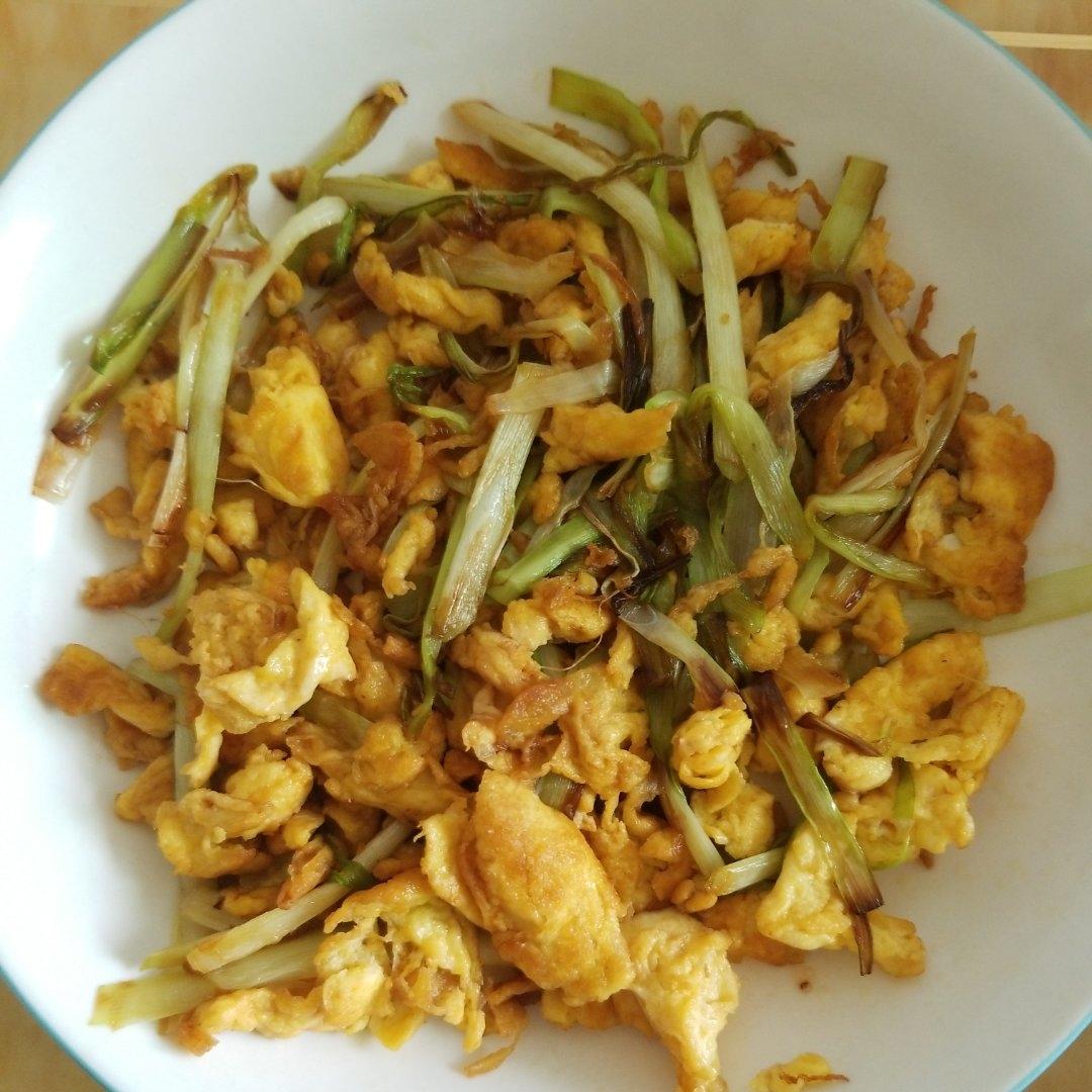 整个简单的韭黄炒蛋（手把手教学）