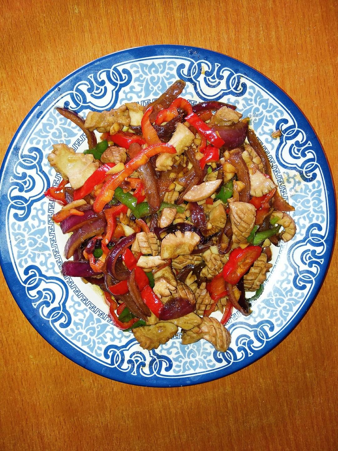 爆炒腰花