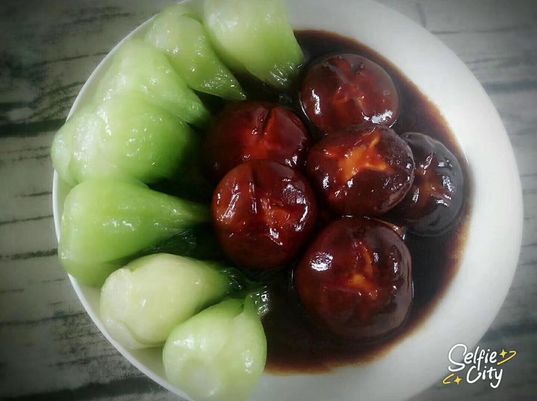 蚝油香菇小油菜