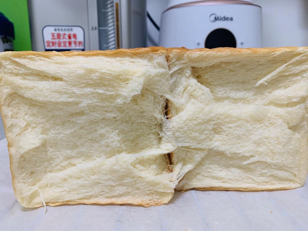 纯奶手撕吐司的做法 步骤1