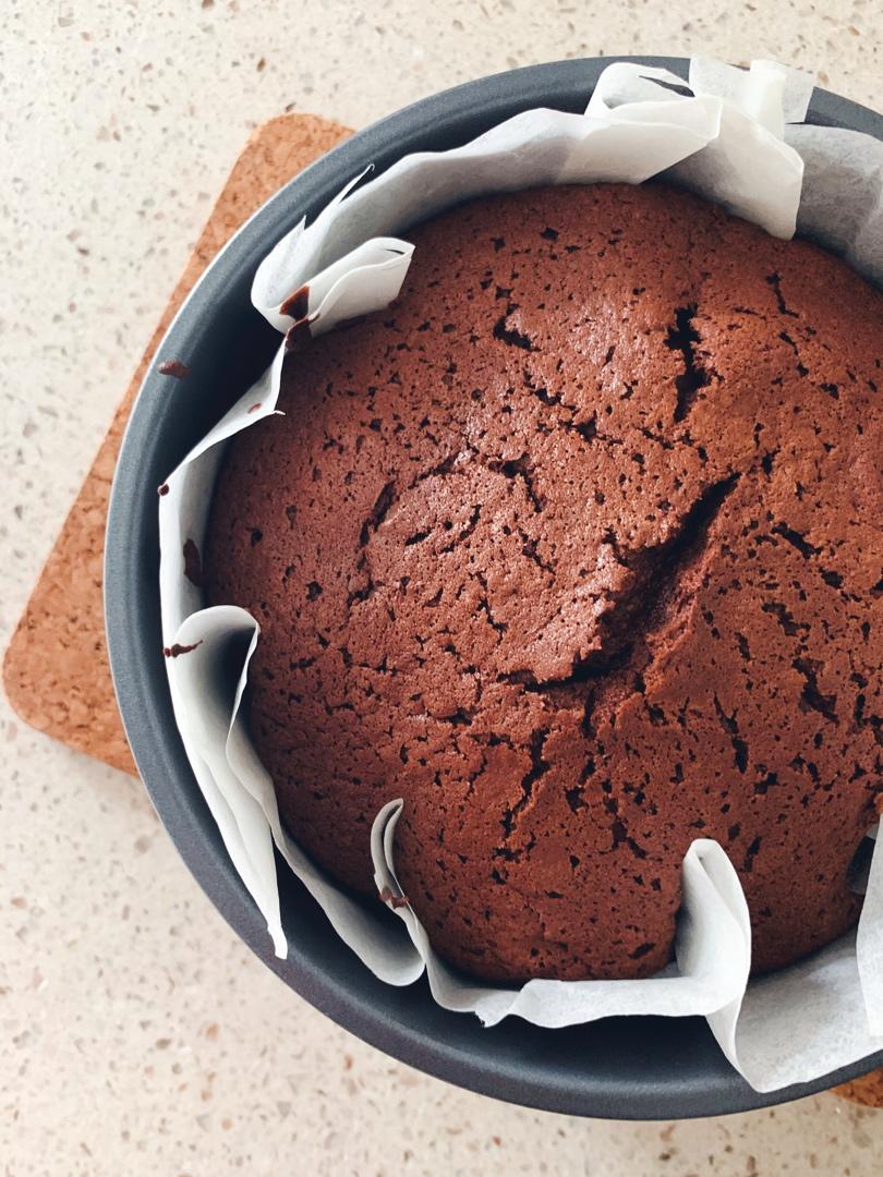 浓郁的法式巧克力蛋糕