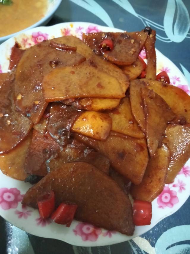 ㊙️好吃到多吃一碗饭的👍🏻［孜然培根土豆片］