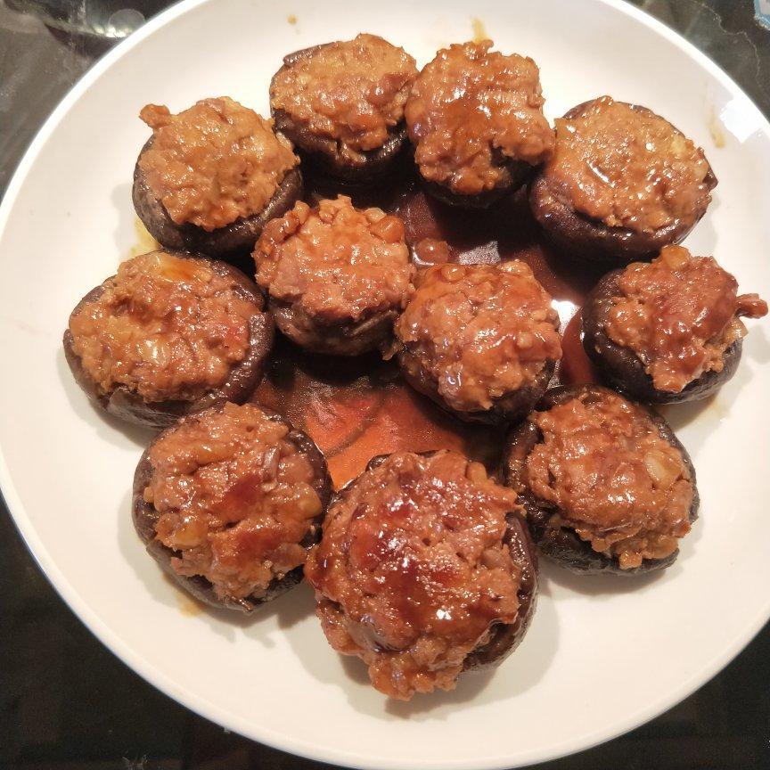 美味的肉酿香菇～～孩子爱吃的下饭菜