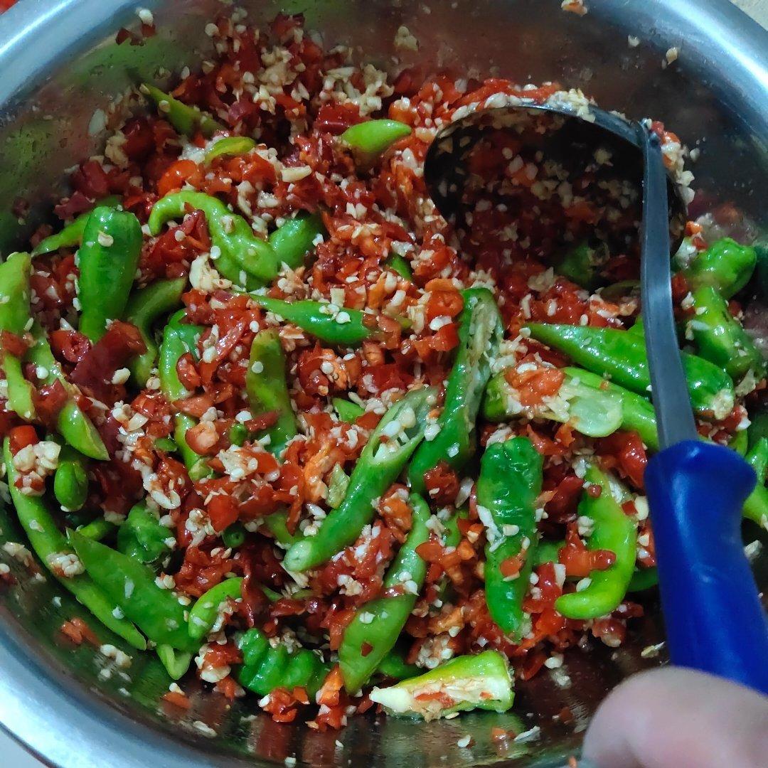 腌辣椒