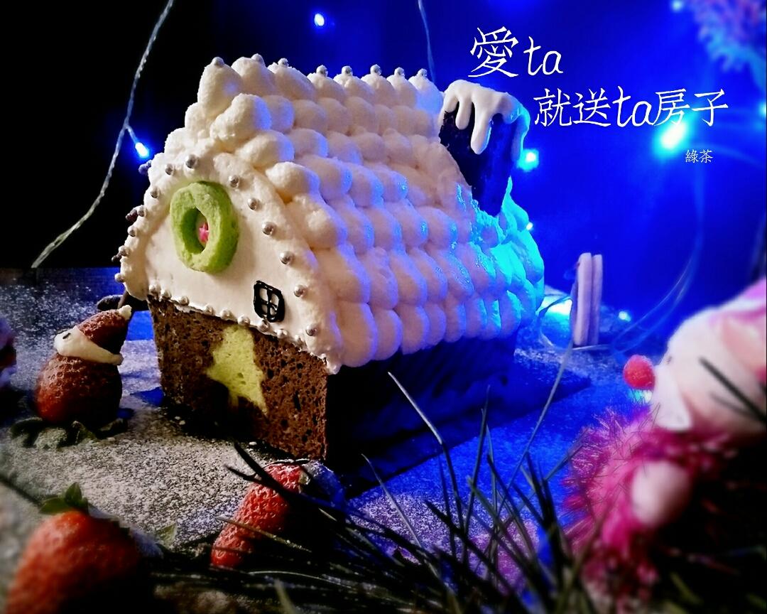 雪房子树心蛋糕的做法