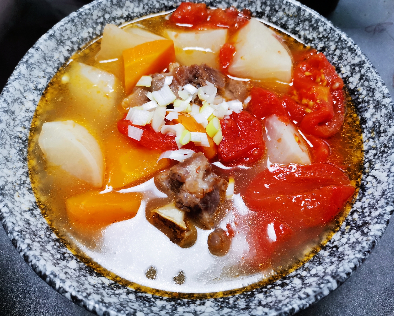 番茄牛尾汤（简易好喝版）的做法 步骤5