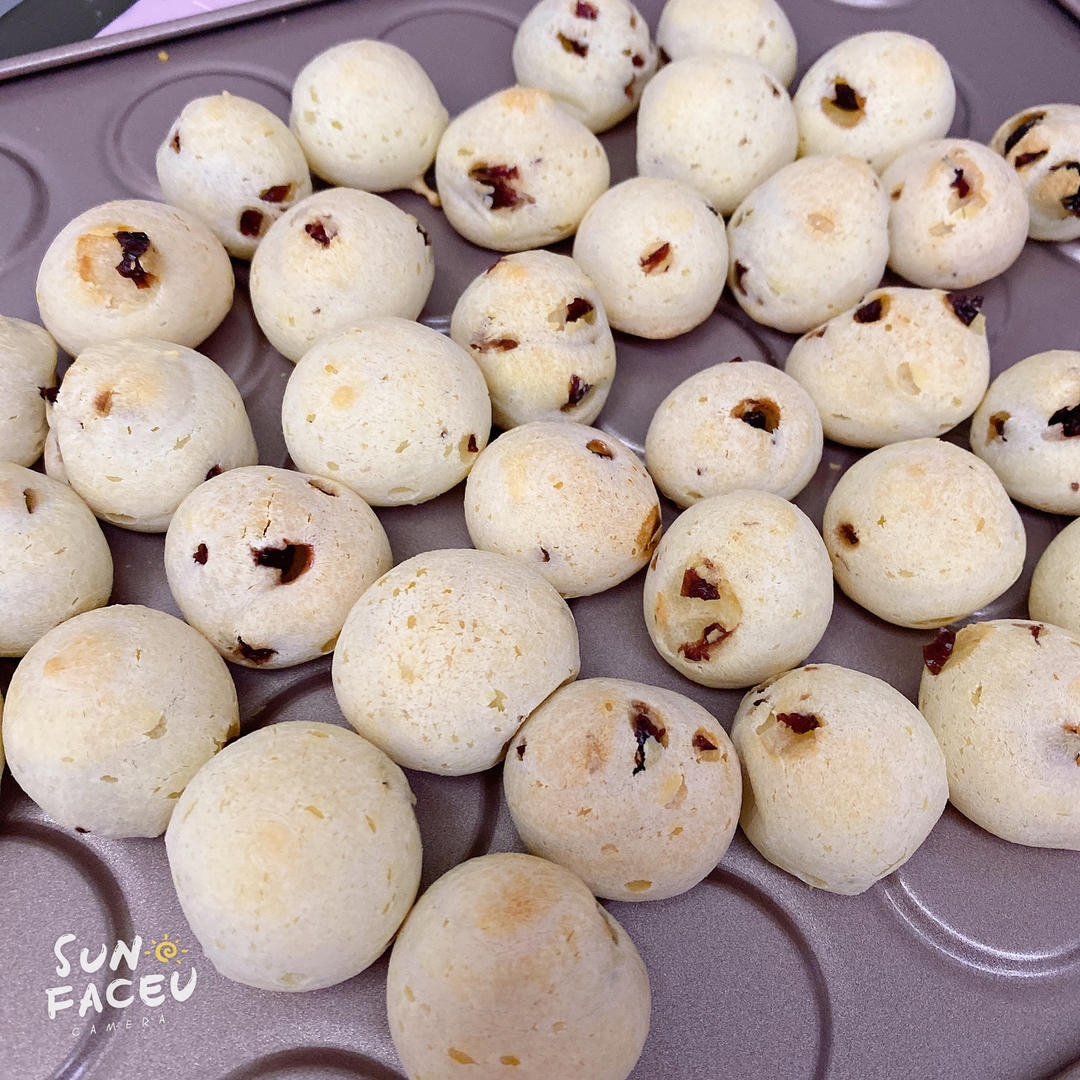 不用预拌粉的手指麻薯包💯成功