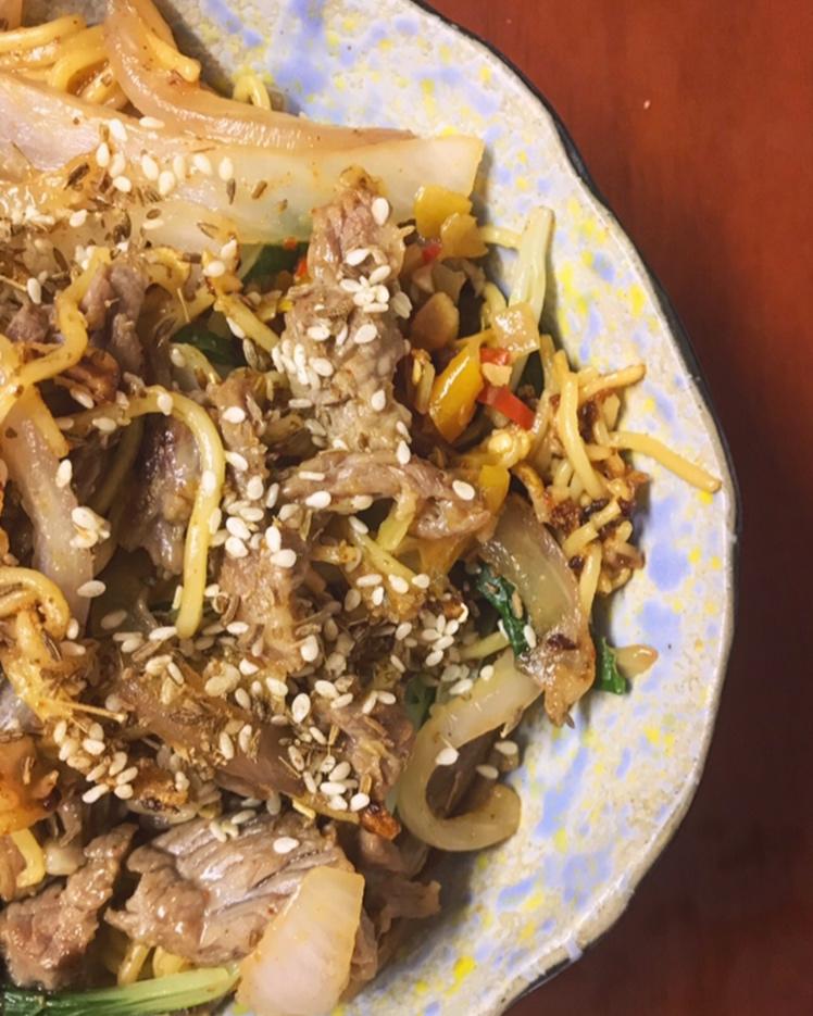 牛肉炒面