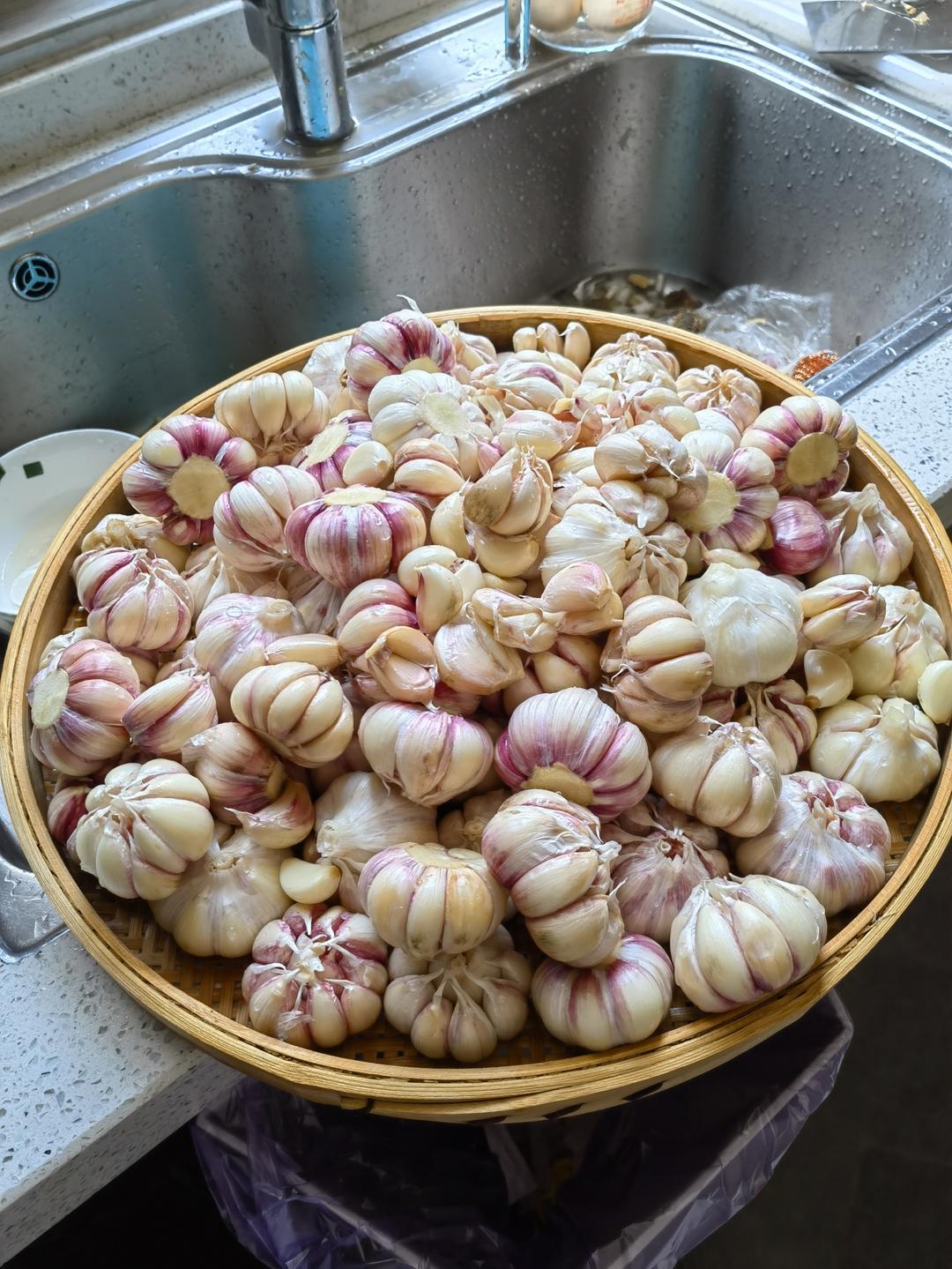 妈妈做的腌糖蒜