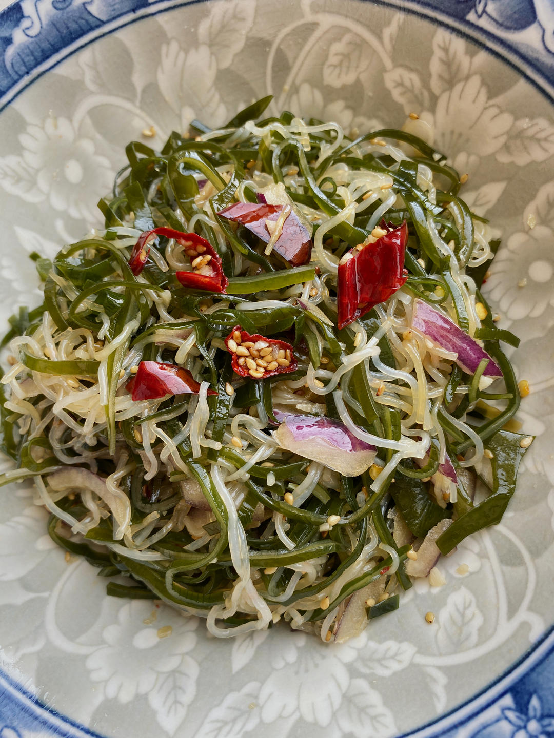 凉拌酸辣海带丝