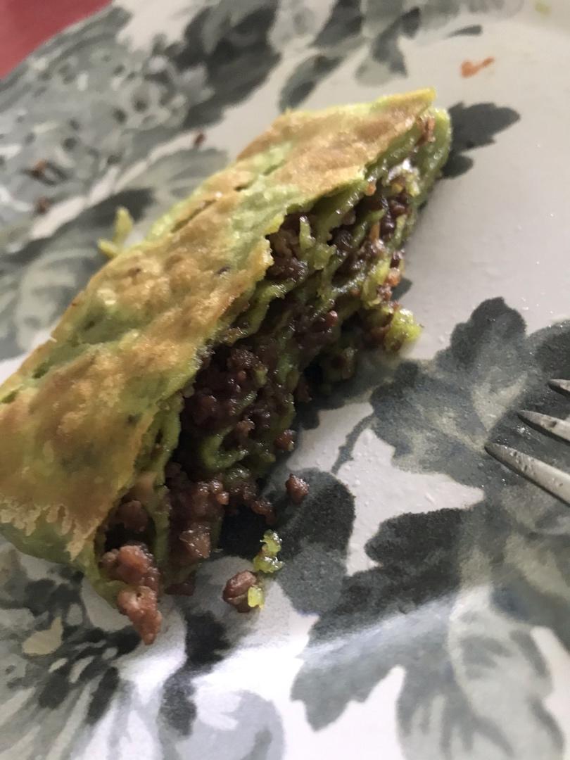 外酥里嫩，千层牛肉饼~~