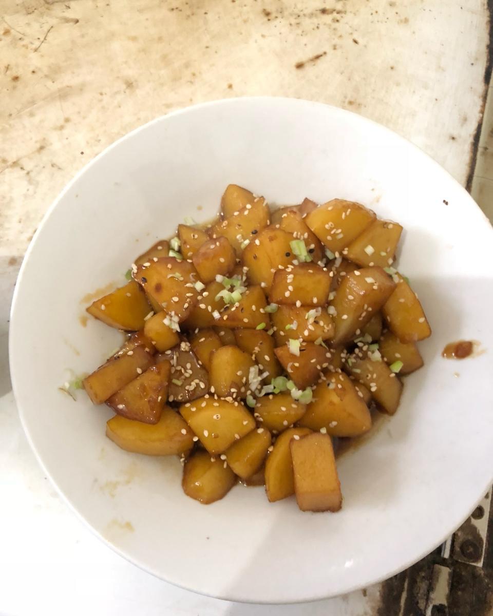 大小朋友都爱的糖醋土豆