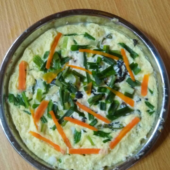 肉末鸡蛋蒸豆腐