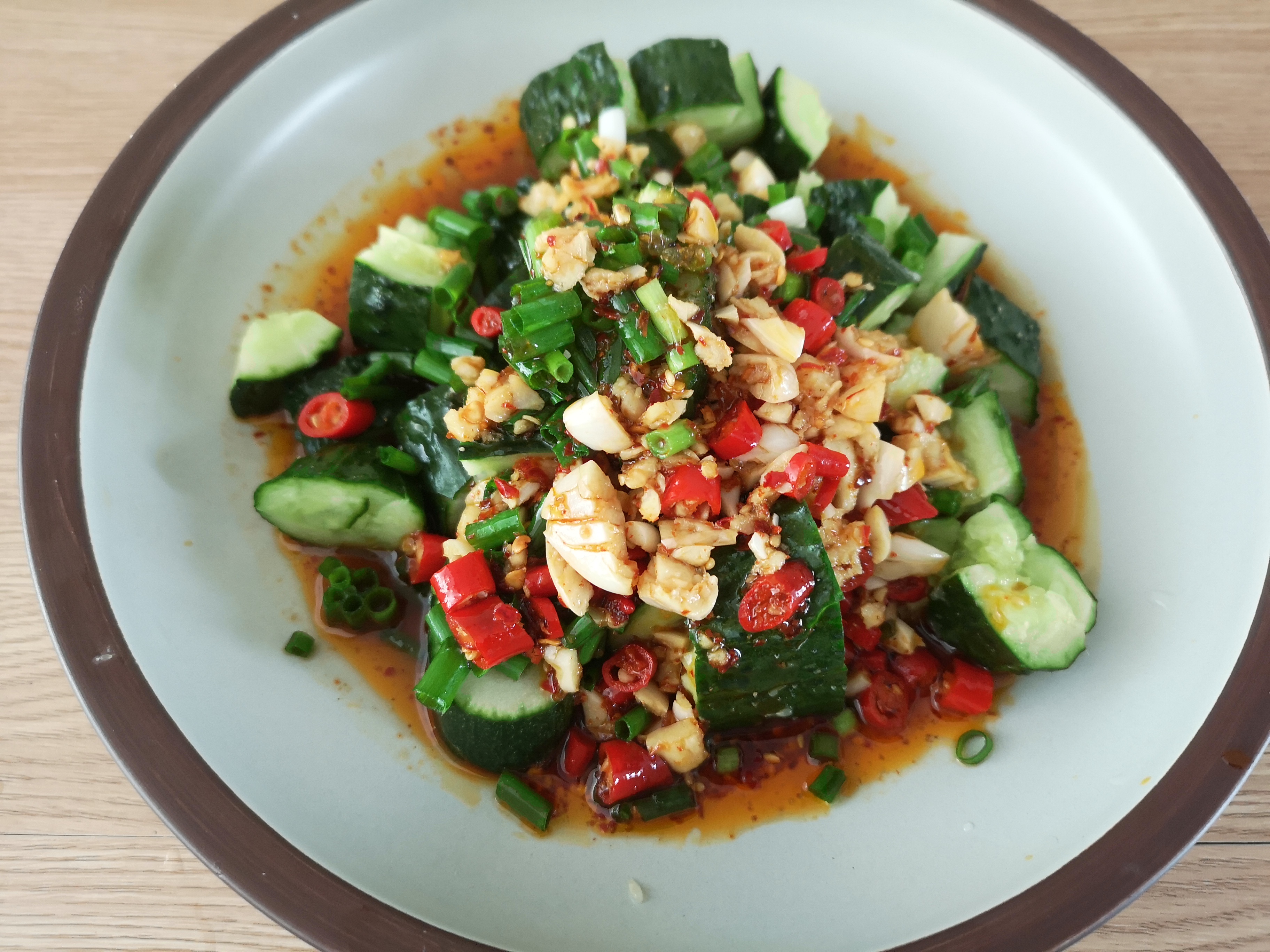 “夏季神菜”拍黄瓜，酸辣开胃，清凉解暑的做法 步骤7