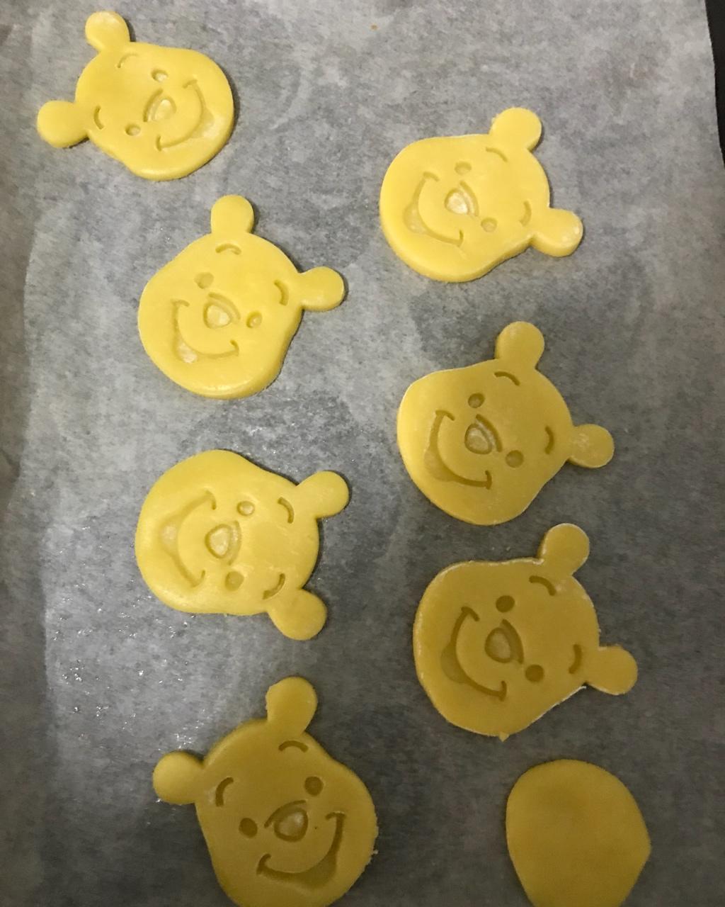 如何做出图案清晰的——卡通小饼干